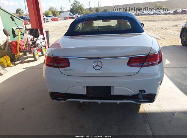 WDDXK8CB6HA031186 2017 MERCEDES-BENZ S-CLASS Белый 