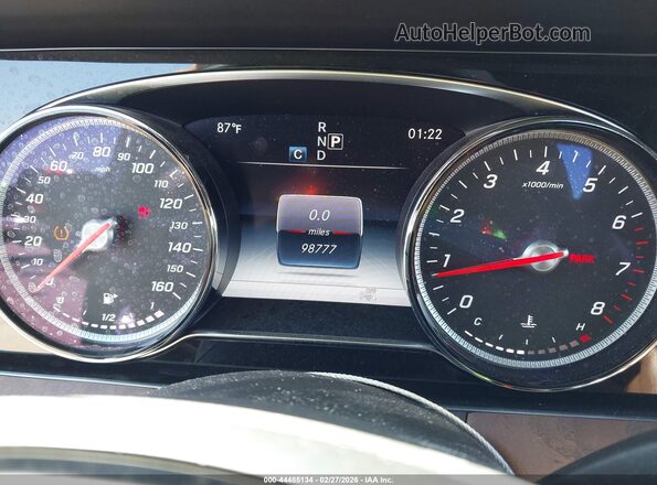 WDDZF4JB0HA021245 2017 MERCEDES-BENZ E-CLASS Синий Вид задних сидений