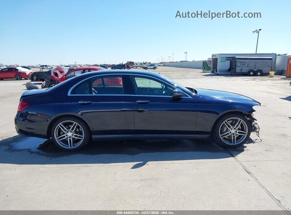 WDDZF4JB0HA021245 2017 MERCEDES-BENZ E-CLASS Синий Панорамный вид салона 360°