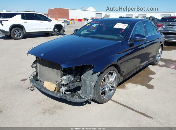 WDDZF4JB0HA021245 2017 MERCEDES-BENZ E-CLASS Синий 