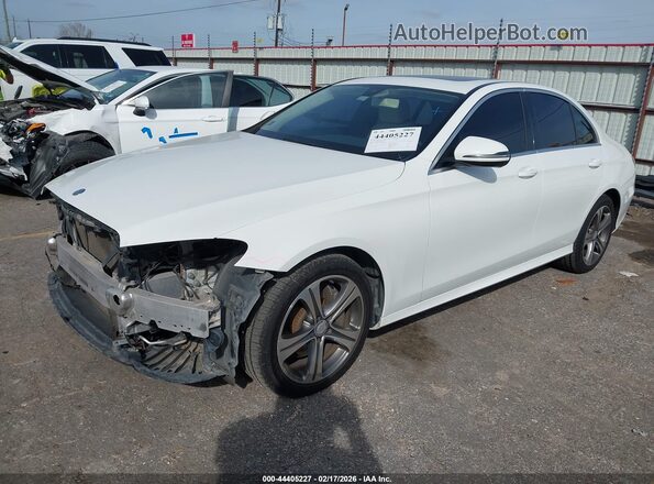 WDDZF4JB2HA120262 2017 MERCEDES-BENZ E-CLASS Белый Передняя левая четверть