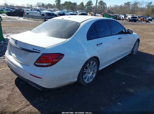 WDDZF4JB2JA306762 2018 MERCEDES-BENZ E-CLASS Белый Задняя правая четверть
