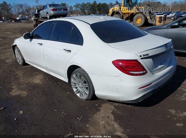 WDDZF4JB2JA306762 2018 MERCEDES-BENZ E-CLASS Белый Задняя левая четверть