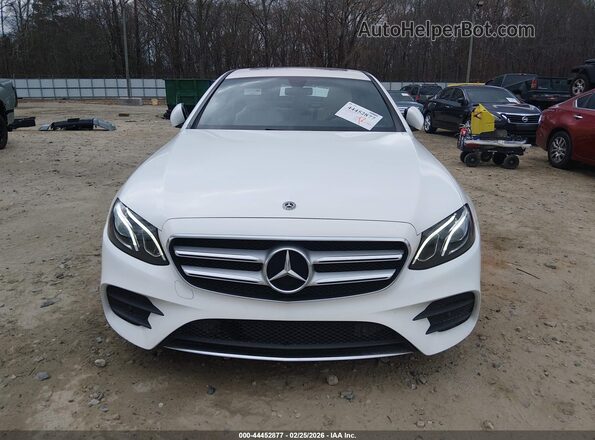 WDDZF4JB3KA525229 2019 MERCEDES-BENZ E-CLASS White ხელსაწყოთა პანელის ხედი