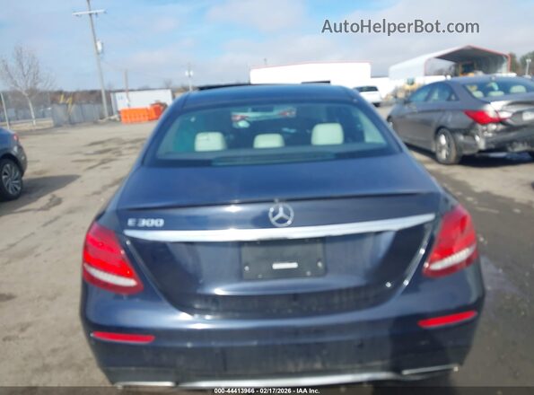 WDDZF4JB4HA109182 2017 MERCEDES-BENZ E-CLASS Синий 