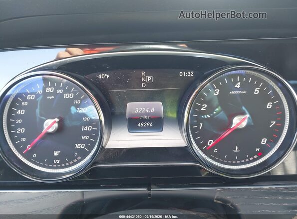 WDDZF4JB4JA460499 2018 MERCEDES-BENZ E-CLASS Серый Вид задних сидений