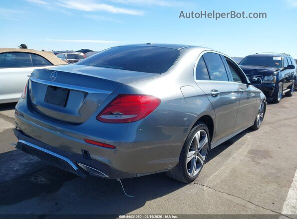 WDDZF4JB4JA460499 2018 MERCEDES-BENZ E-CLASS Серый Задняя правая четверть