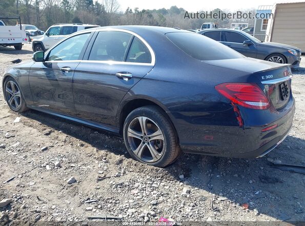 WDDZF4JB5JA332305 2018 MERCEDES-BENZ E-CLASS Синий Задняя левая четверть