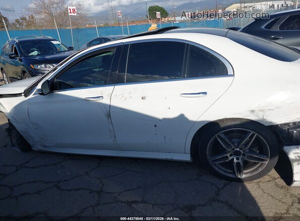 WDDZF4JB5JA345152 2018 MERCEDES-BENZ E-CLASS Белый Панорамный вид салона 360°