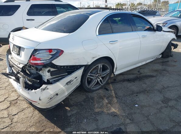 WDDZF4JB5JA345152 2018 MERCEDES-BENZ E-CLASS Белый Задняя правая четверть
