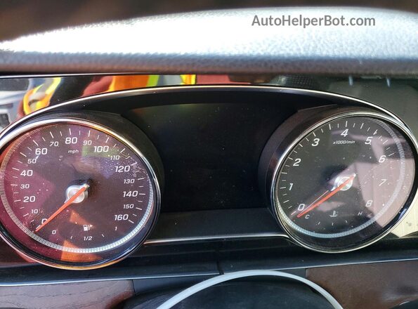 WDDZF4JB7HA089932 2017 MERCEDES-BENZ E White Vista del cuadro de instrumentos