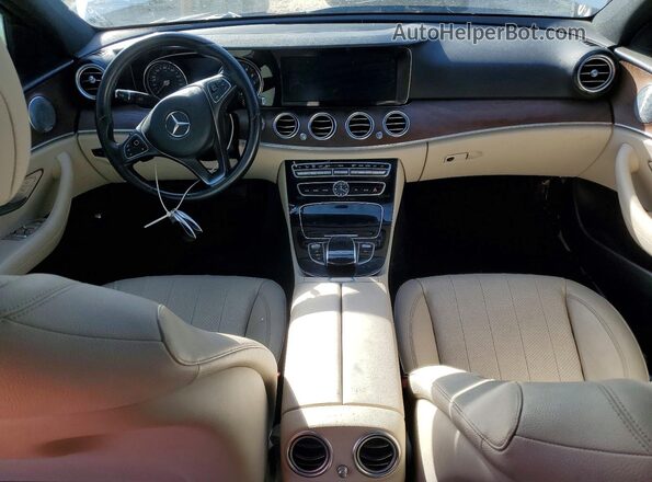WDDZF4JB7HA089932 2017 MERCEDES-BENZ E White Vista del salpicadero