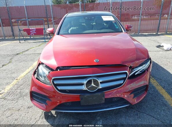 WDDZF4JB7KA527646 2019 MERCEDES-BENZ E-CLASS Бордовый Вид щитка приборов