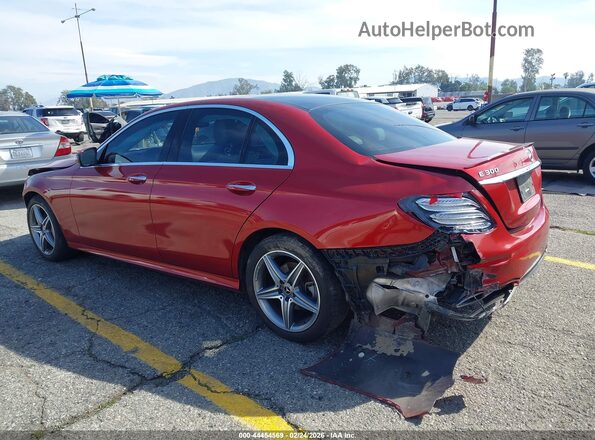 WDDZF4JB7KA527646 2019 MERCEDES-BENZ E-CLASS Бордовый Задняя левая четверть