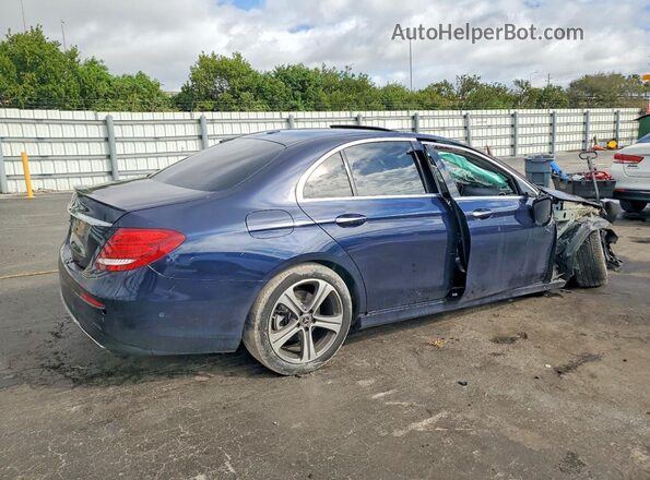WDDZF4JB7KA636432 2019 MERCEDES-BENZ E Blue Tył prawy