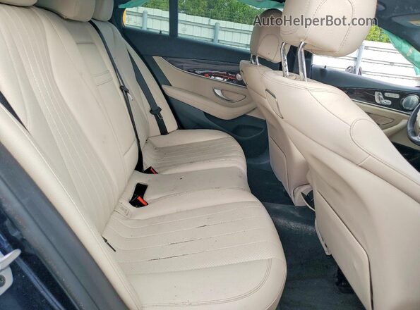 WDDZF4JB7KA636432 2019 MERCEDES-BENZ E Blue Widok tylnych siedzeń