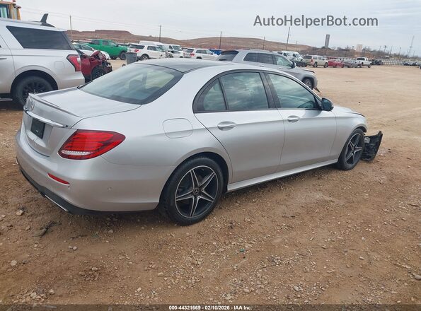 WDDZF4JB9JA469862 2018 MERCEDES-BENZ E-CLASS Серебряный Задняя правая четверть