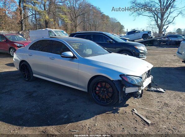 WDDZF4JB9KA502148 2019 MERCEDES-BENZ E-CLASS Silver Przód prawy