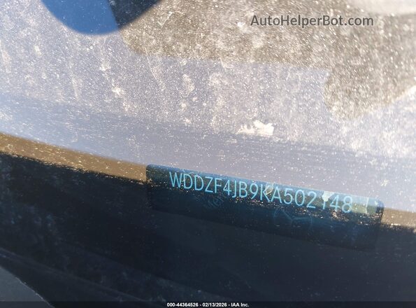 WDDZF4JB9KA502148 2019 MERCEDES-BENZ E-CLASS Silver Widok komory silnika
