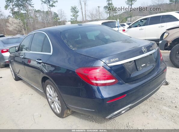 WDDZF4JBXHA099984 2017 MERCEDES-BENZ E-CLASS Синий Задняя левая четверть