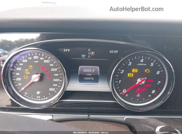 WDDZF4JBXHA099984 2017 MERCEDES-BENZ E-CLASS Синий Вид задних сидений