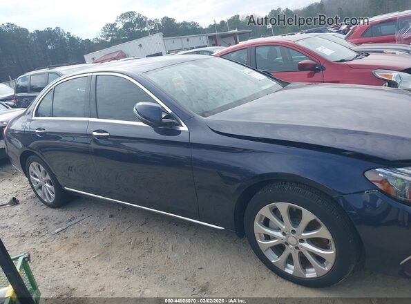 WDDZF4JBXHA099984 2017 MERCEDES-BENZ E-CLASS Синий Вид задней части салона