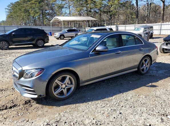WDDZF4KB0HA043941 2017 MERCEDES-BENZ E Серый Передняя левая четверть