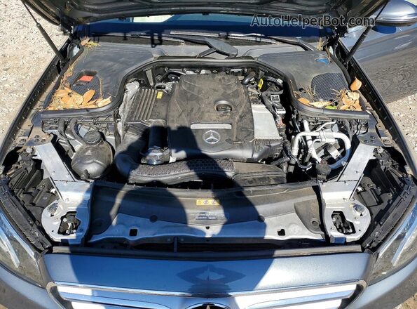 WDDZF4KB0HA043941 2017 MERCEDES-BENZ E Серый Вид задней части салона