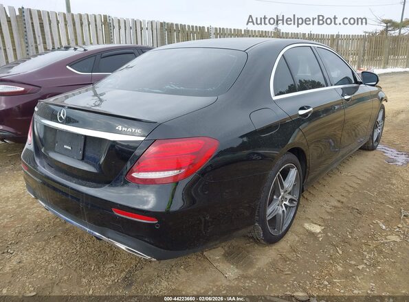 WDDZF4KB0KA496965 2019 MERCEDES-BENZ E-CLASS Black Задня права чверть