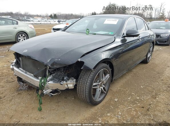 WDDZF4KB0KA496965 2019 MERCEDES-BENZ E-CLASS Black Передня ліва чверть