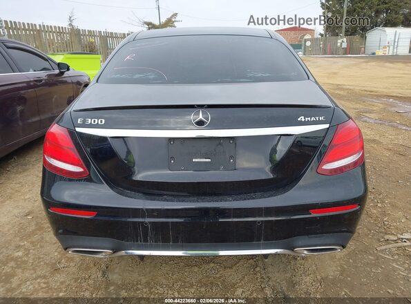 WDDZF4KB0KA496965 2019 MERCEDES-BENZ E-CLASS Black 