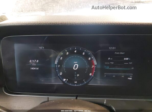 WDDZF4KB2JA334544 2018 MERCEDES-BENZ E-CLASS Черный Вид задних сидений