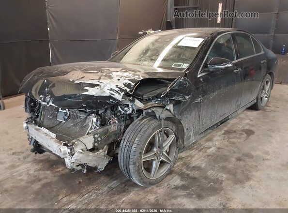 WDDZF4KB2JA334544 2018 MERCEDES-BENZ E-CLASS Черный Передняя левая четверть