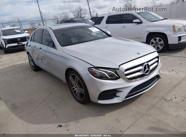 WDDZF4KB4HA239428 2017 MERCEDES-BENZ E-CLASS Серебряный Передняя правая четверть