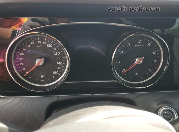 WDDZF4KB6HA053650 2017 MERCEDES-BENZ E Серебряный Вид щитка приборов
