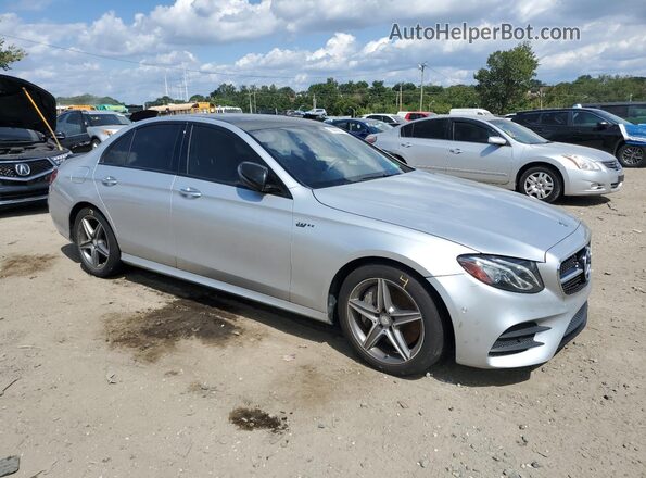 WDDZF4KB6HA053650 2017 MERCEDES-BENZ E Серебряный Передняя правая четверть