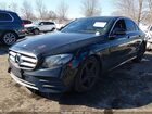 2017 Mercedes-benz E 300 4matic Черный vin: WDDZF4KB6HA135541