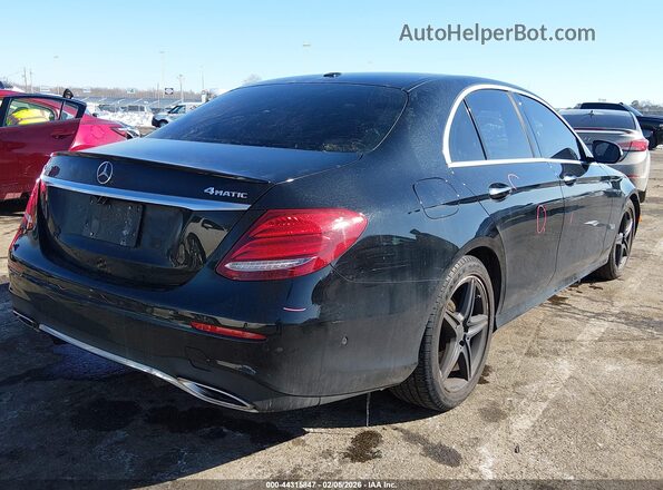 WDDZF4KB6HA135541 2017 MERCEDES-BENZ E-CLASS Черный Задняя правая четверть