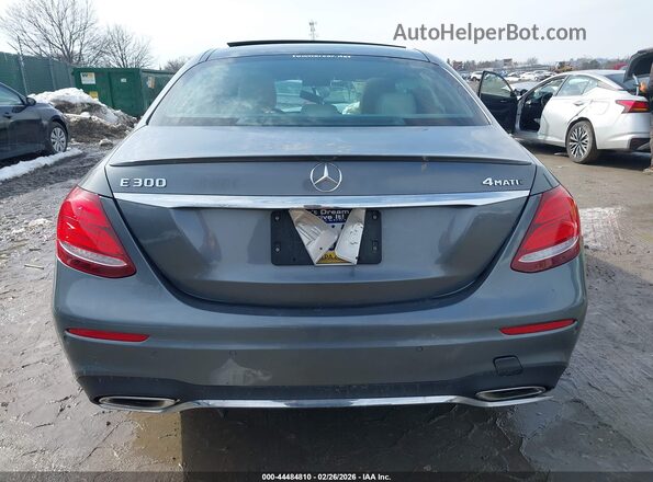 WDDZF4KB7JA295465 2018 MERCEDES-BENZ E-CLASS Серый 
