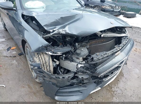 WDDZF4KB7JA295465 2018 MERCEDES-BENZ E-CLASS Серый Вид спереди