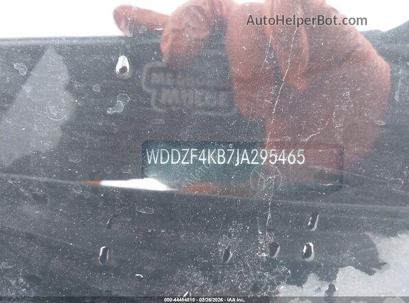 WDDZF4KB7JA295465 2018 MERCEDES-BENZ E-CLASS Серый Вид подкапотного пространства