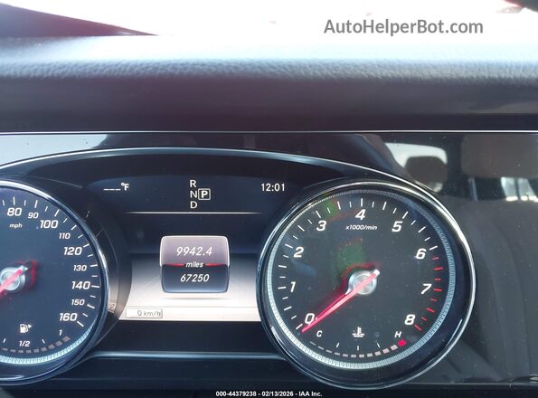 WDDZF4KB8KA489455 2019 MERCEDES-BENZ E-CLASS Red Widok tylnych siedzeń