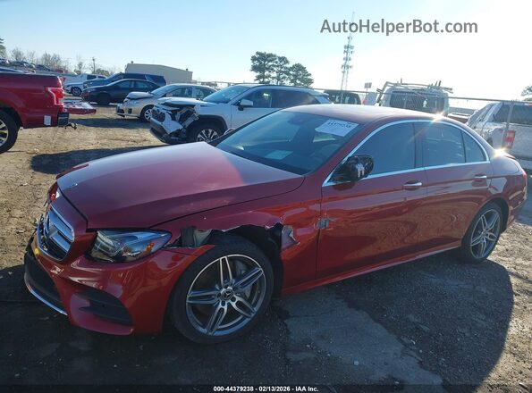 WDDZF4KB8KA489455 2019 MERCEDES-BENZ E-CLASS Red Widok z przodu