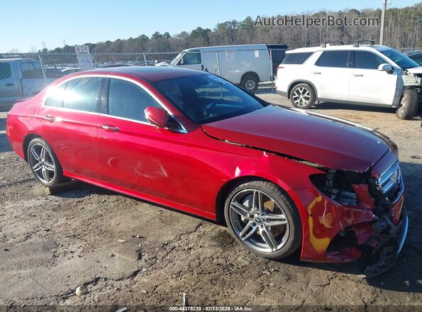 WDDZF4KB8KA489455 2019 MERCEDES-BENZ E-CLASS Red Przód prawy