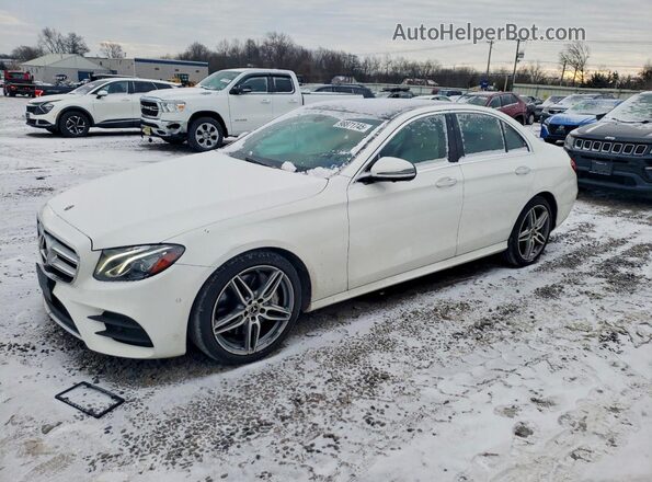 WDDZF4KB8KA636597 2019 MERCEDES-BENZ E White Передня ліва чверть