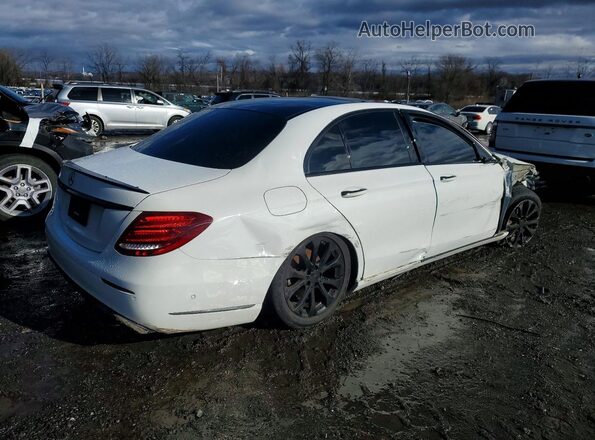 WDDZF4KB9HA115722 2017 MERCEDES-BENZ E Белый Задняя правая четверть