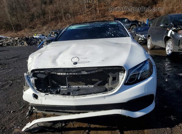 WDDZF4KB9HA115722 2017 MERCEDES-BENZ E Белый Вид спереди