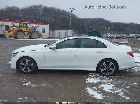 WDDZF4KB9JA378122 2018 MERCEDES-BENZ E-CLASS Белый 