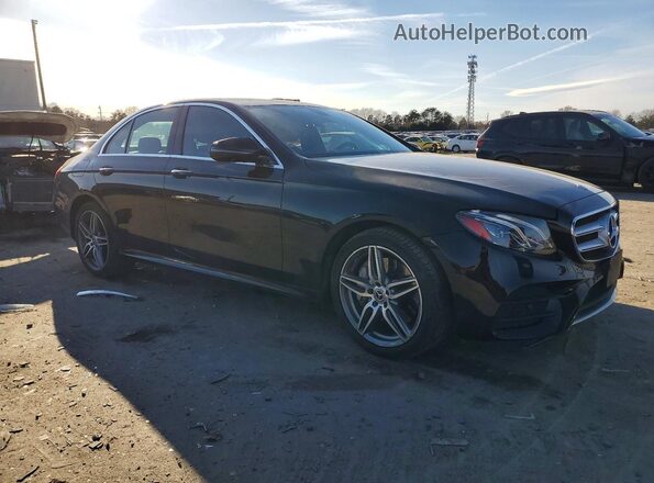 WDDZF4KB9KA544835 2019 MERCEDES-BENZ E Black Передня права чверть