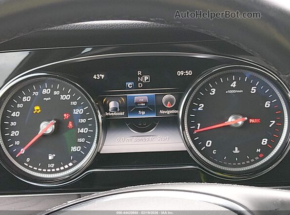 WDDZF4KBXHA121691 2017 MERCEDES-BENZ E-CLASS Черный Вид задних сидений
